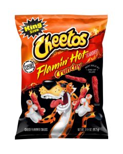 Flamin Hot Crunchy Cheese Puffs