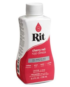 Rit Cherry Red Rojo Cereza All Purpose Liquid Dye 80 fl oz 236 ml