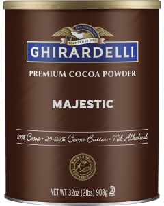 Ghirardelli Majestic Premium Cocoa Powder, 32 oz