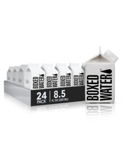 Mini Boxed Water 84 oz 24 Pack Better Than Premium Plastic Purified Drinking Water in PlantBased Cartons BPAFree Refillable Cartons Lunchbox Ready