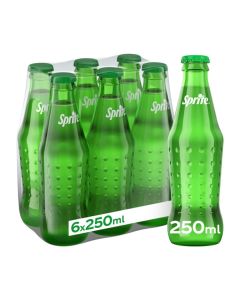 Lemon Lime Soft Drink Glass Bottles