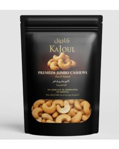 Kajoul Premium W180 Jumbo Cashews – Extra Large Whole, Pure & Natural
