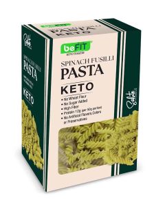 beFit Spinach Fusilli Keto Pasta