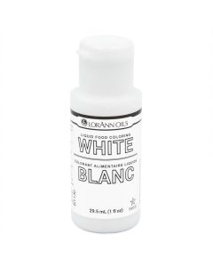 LorAnn White Liquid Food Color 1 ounce squeeze bottle
