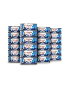 Chicken of the Sea Wild Caught Premium Solid White Albacore Tuna in Water 5 oz Cans 24Count High Protein 100 Classic Tuna in Water Delicious Easy Nutritious Ready to Eat Meals