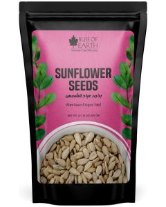 Bliss of Earth Dehulled Sunflower Seeds 600g / Raw Natural Edible Seeds for Snacking, Roasting & Cooking / High Fiber Protein Rich Snack / Healthy Diet Seeds for Salads, Baking & Weight Control / Premium Quality