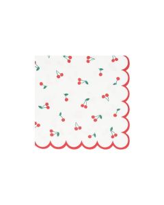 Cherry Pattern Large Napkins