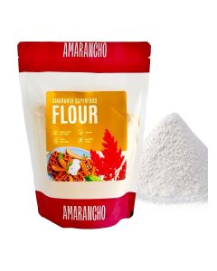 Amaranth Flour in pouch 400 gr / Gluten Free Organic Superfood / High Fiber Level Natural Healthy Flour