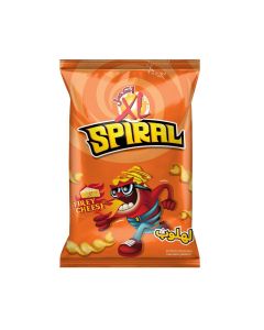 Spiral Firey Cheese Potato Crunchies