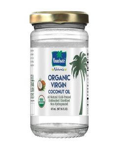 Parachute Naturalz Virgin Coconut Oil / 100% Organic Cooking Oil, Hair Oil and Skin Oil / Cold Pressed / USDA Certified /16 Fl. Oz