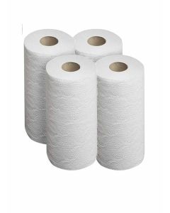 Toilet Paper Rolls, 2-Ply, 340 Pulls per Roll, Pack of 4, Super Soft, Extra Absorbent, Clog-Free, Dispenser Friendly