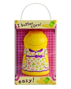Talisman Designs Girl Keeper Spreader Fun Functional in The Kitchen Butter Girl for Corn on the Cob Corn Butter Spreader Butter Stick Holder Yellow