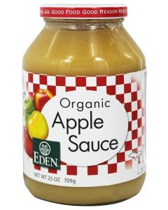 Organic Apple Sauce 25 oz