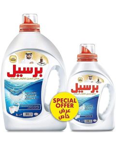 Persil White Liquid Detergent, With Deep Clean Technology for Top Loading Machines, Oud Perfume, 3L+1L