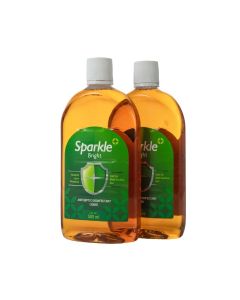 2 X Sparkle Bright Antiseptic Disinfectant 500ML