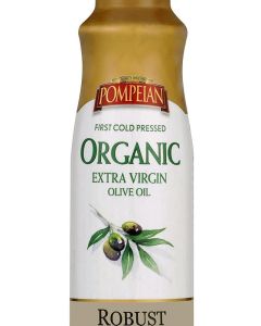 Pompeian USDA Certified Organic Extra Virgin Olive Oil Non-Stick Cooking Spray, 5 Fl Oz