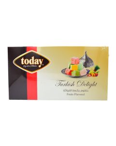 Today Chocolate / Premium Turkish Delight Fruits Flavored 400g