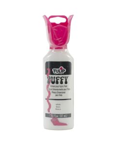 Tulip Dimensional Fabric Paint 114 OuncesPuffyWhite