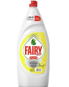 Fairy Plus Lemon Dishwashing Liquid Soap, With Alternative Power To Bleach, 1.25LFairy Plus Lemon Dishwashing Liquid Soap, With Alternative Power To Bleach, 1.25L