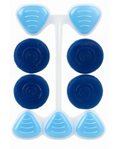 Toilet Cleaner Gel and Air Freshener Citrus Scent Disinfectant Limescale Remover and Odor Eliminator