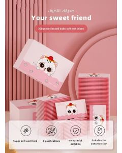 Baby Wipes with Individual Wrappers, Portable Water Wipe, Unscented u0026 Hypoallergenic for Sensitive Skin, 300 Count (6 Boxes)