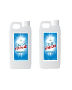 VITSZEE Cleaning Vinegar 1L (pack of 2) total 2L / Antibacterial white vinegar for cleaning purpose / cleaning vinegar all purpose cleaner for bathroom, kitchen