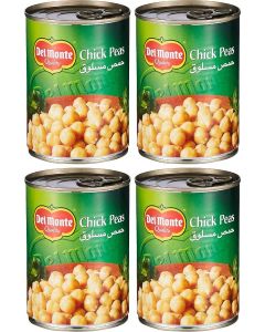 Del Monte Canned Chick Peas, 400 Gms- (Pack Of 4)