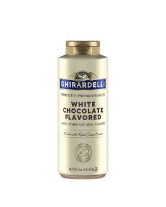 White Chocolate Flavored Sauce Squeeze Bottle, White Chocolate Flavored Sauce, 16 Oz