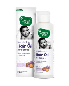 Ayurvedic Baby Hair Oil with 21 Herbs and Oils for Babys Tender Scalp and Hair 100 ML