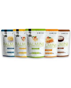 Palmini Variety Pack - Gluten Free Hearts of Palm Pasta: Linguine, Angel Hair, Lasagna, Rice, and Mashed (12 Ounce)