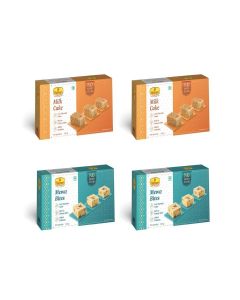 Haldiram's Nagpur Sugar Free Free Milk Cake (250 gm) Pack Of 2, Haldiram's Nagpur Sugar Free Mewa Bite (250 gm) Pack of 2