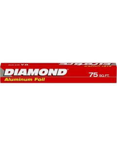 Diamond Aluminum Foil Roll - 75 sq.ft
