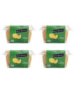 Aunt Gussies Spelt Sugar Free Lemon Cookies 4 Pack