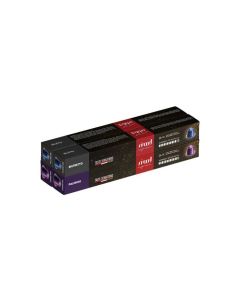 Nespresso Aluminium Capsules (Palermo & Ristretto Flavors), Pack of 4 (40 Capsules)