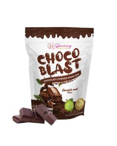 Glowming Choco Chocolate Powder Drink Mix With Glutathione And Collagen, 10 Sachets x 20g (200g), Pack of 1