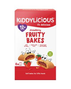 Delicious Strawberry Fruity Baked Snack For Kids