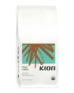 Kion Organic Whole Bean Coffee - Medium Roast, 12 Oz - Rich, Bold, and Smooth, Ethically Sourced and Tested for Toxins