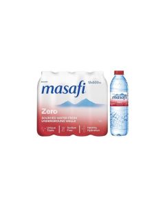Masafi Zero Sodium Free Mineral Water - 12 x 500ml