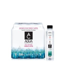 Aqua Carpatica Natural Mineral Water 250ml Pack of 12 / Low Sodium / Naturally Alkaline