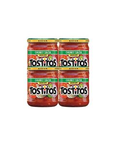 Tostitos Medium Chunky Salsa 155 Ounce Pack of 4
