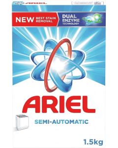 Ariel Powder Laundry Detergent, Original Scent, 1.5 Kg