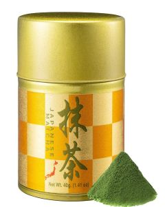 Matcharl Kyoto Uji Matcha Powder – Japanese First Harvest Green Tea, Stone-Ground, Ceremonial Grade (40g), Gold