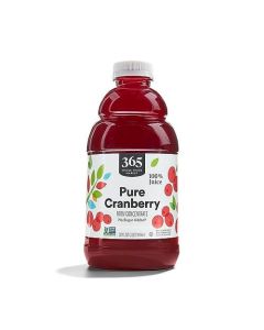 365 by Whole Foods Market 100 Cranberry Juice 32 Fl Oz