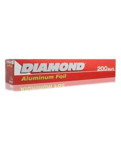 Diamond Aluminum Foil Roll - 200 sq.ft