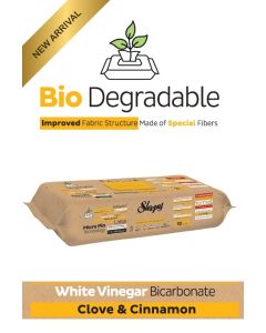 Sleepy Easy Clean Biodegradable Surface Wipes – 50 XL Wipes, Clove & Cinnamon Scent, Natural Formula, No Residue