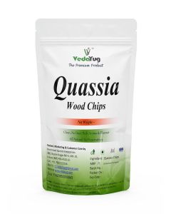 VY VedaYug Quassia Amara Wood Bark Chips - 100g / Diabetes Support / Natural Madhumeh Lakdi - 100g