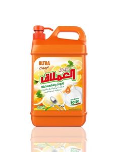 Al Emlaq Dish washing Liquid Soap With Ultra Orange Fragrance- 1800ml