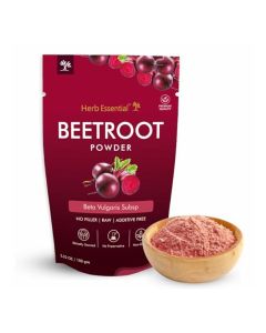 Herb Essential 352 ounce Beetroot Powder Vegan Friendly Plant Based Superfood Drink Mix Natural Beet Root Powder for Smoothie Energy 100 gram 352 ounce