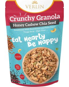 Healthy Granola with Honey Cashew and Chia Seed 200G