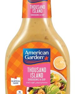 American Garden Thousand Island Dressing & Dip, Gluten-Free, Dairy-Free, 473ml